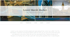 Desktop Screenshot of lowermarshmarket.co.uk